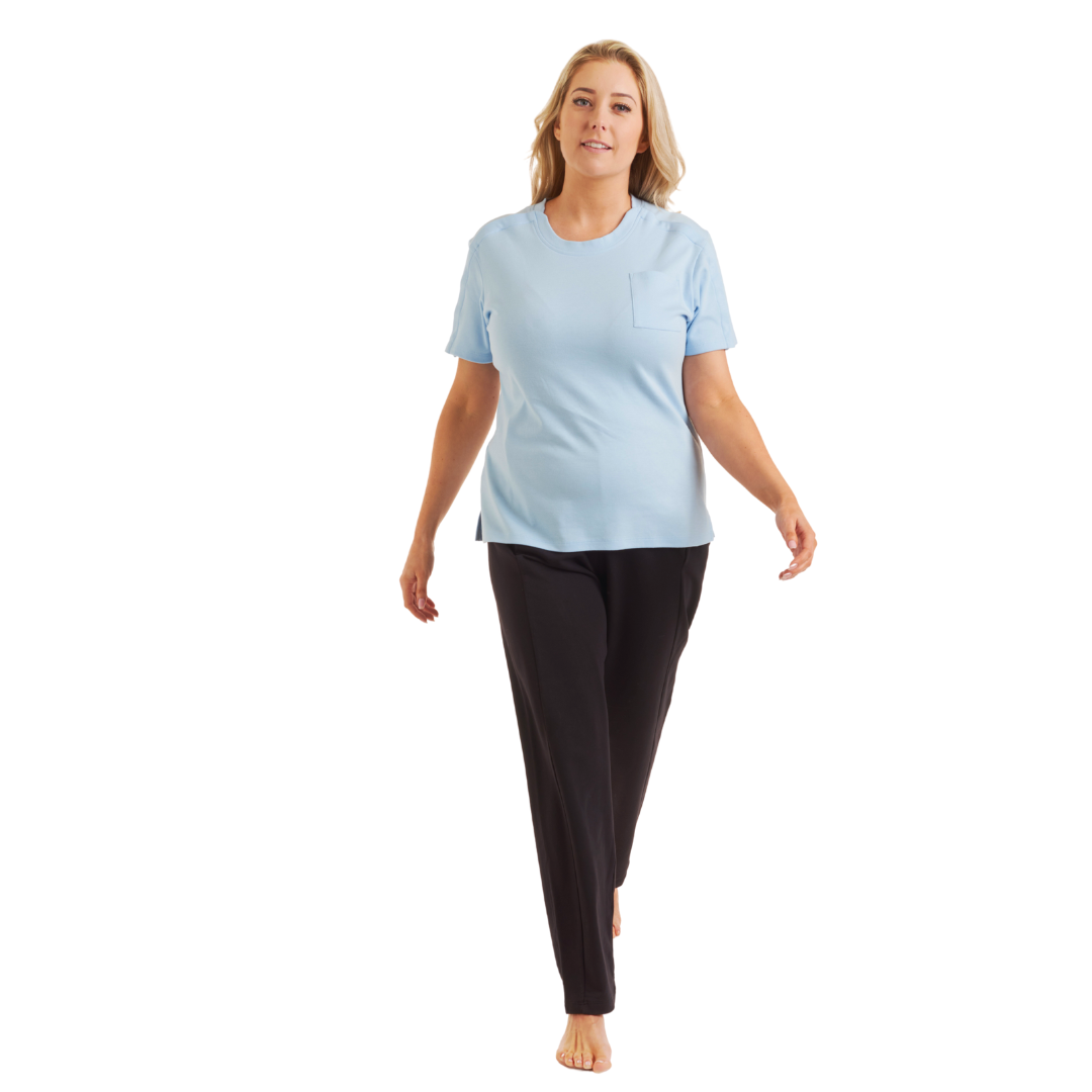 Accessible Lounge Trousers for Medical Care